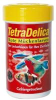 TetraDelica Rote Muckenlarven - сублимированный мотыль 100мл